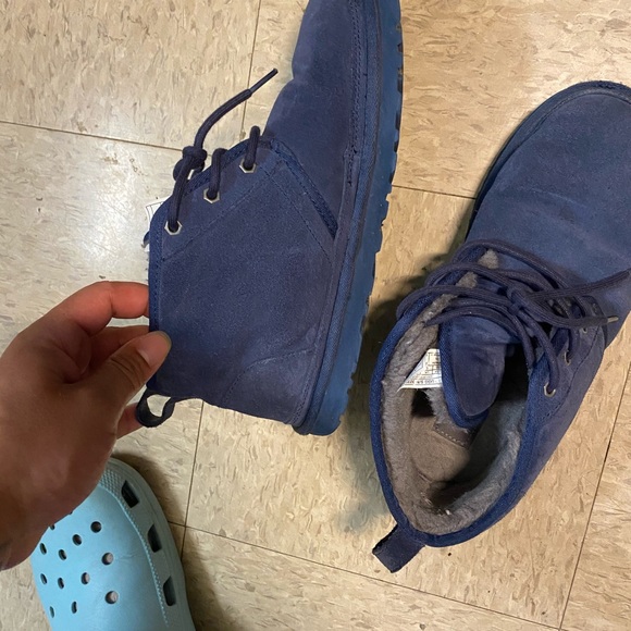 Men’s navy blue UGG Boots Numel - Picture 5 of 6